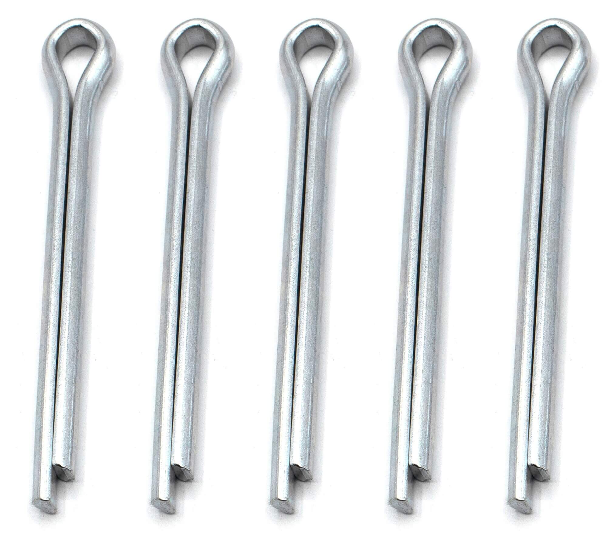 Sicherungssplint Splinte Sicherungssplinte Splint verzinkt 2mm x 20mm (10 Stück) Stecksplint Stecksplinte