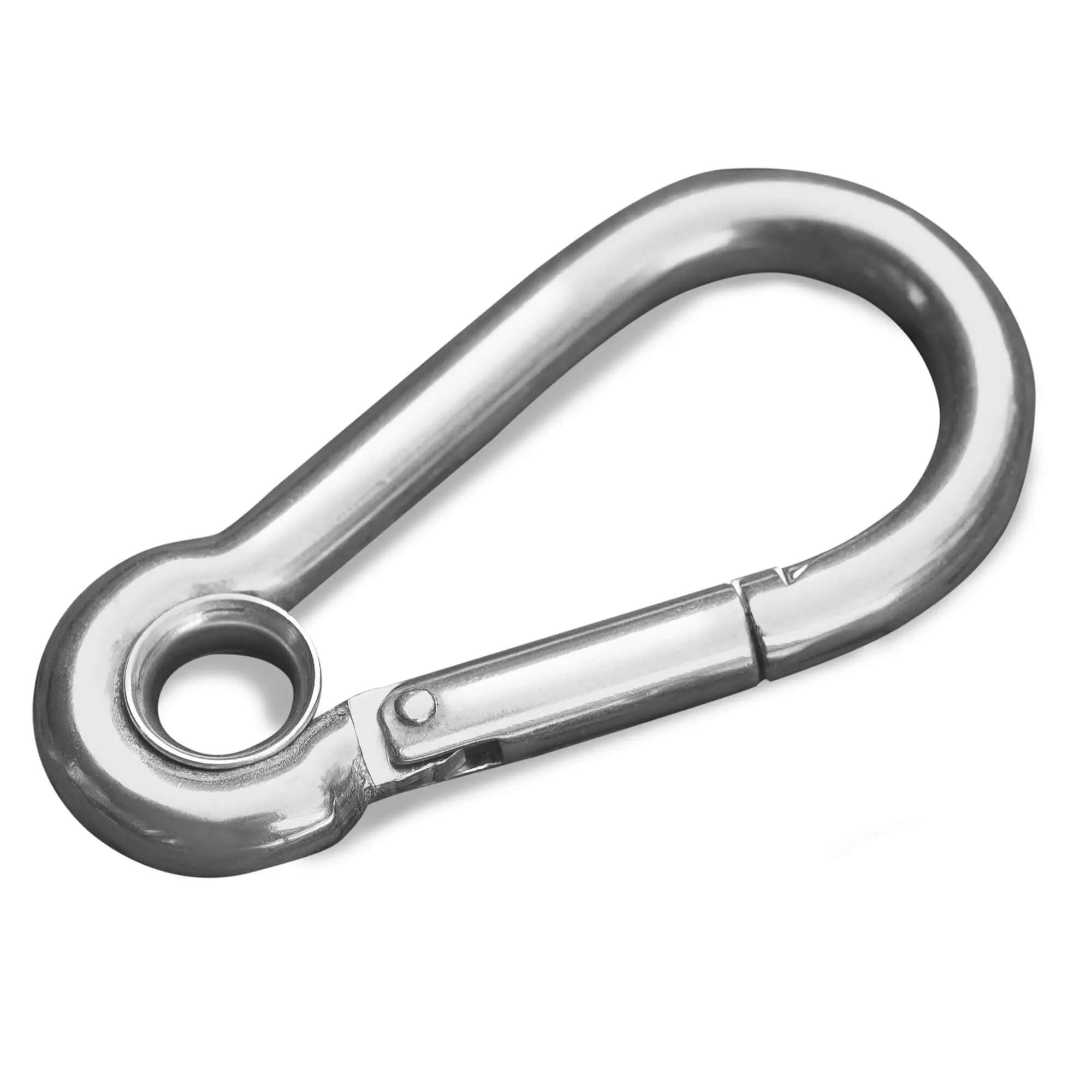 Double Snap Hook Stainless Steel Double Snap Hook Snap Hook Bolt Snap  Double Hook Carabiner Double Ended Bolt Zinc Die-cast Nickel-plated For  Mountain